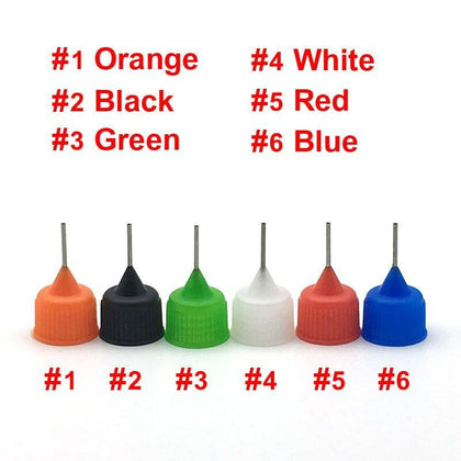 5pcs 3/5/10/15/20/30/50/60/100/120ml Plastic Squeezable Needle Bottles Eye Liquid Dropper Sample Eyes Drop Refillable Bottle