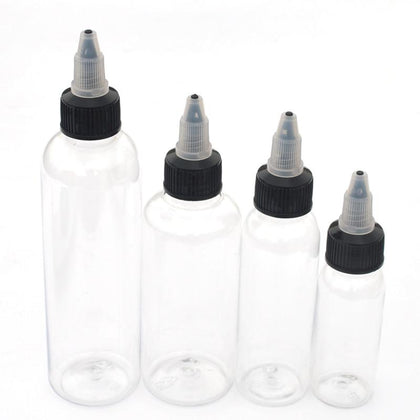 5pcs 30ml/60ml/100ml/120ml PET Bottle E Liquid Refillable Bottle With Pen Shape And Twist Off Caps Empty E juice Dropper Bottle