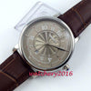 43Mm Debert Grey Dial 316L Steel Case Dg Automatic Movement Men'S Watch