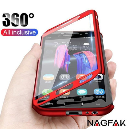 360 Full Protection Phone Case For Samsung Galaxy J5 J7 2017 Case Shockproof Cover For Samsung A7 A6 A8 J4 J6 J8 Plus 2018 Case