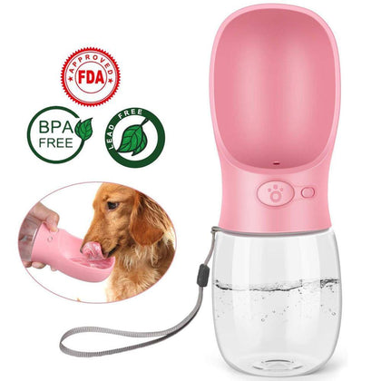 Pet Dog Water Bottle Dog Leakage-proof Drinking water feeder for Outdoor Dogs Travel Water Bottle Dogs Water Bowl