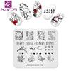 Kads 20 Design Choice 1Pc Stamp Plate Chinese Fashion Festival Ocean Sky Travel Nature Style Design Diy Image Manicure Plate
