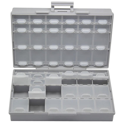 AideTek enclosure SMD SMT capacitor BOX organizer surface mount Electronics Storage Cases &Organizers plasitc toolbox BOXALL48