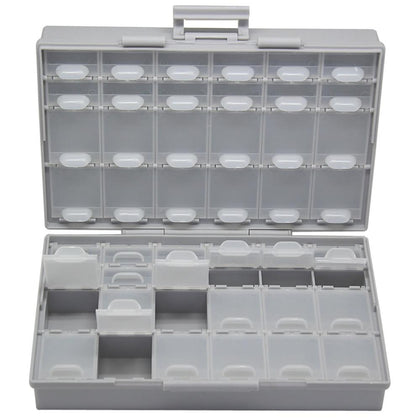 AideTek enclosure SMD SMT capacitor BOX organizer surface mount Electronics Storage Cases &Organizers plasitc toolbox BOXALL48