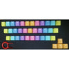 New Side-Printed Top-Printed Blank For Pbt 37 Keycaps Plus Spacebar Keycap Puller Rainbow Keycaps For Mechanical Keyboard