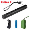 Military 532Nm 5Mw 303 Green Laser For Hunting Verde Pen Lazer Pointer Burning Beam Burn Match+18650 Battery