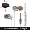 Musttrue M6 Earphone Headphones Headset With Mic Stereo Bass Sound Music Gaming Earbuds For Phones Mp3 3.5Mm Wired Earphones