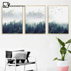 Nordic Decoration Forest Lanscape Wall Art Canvas Poster And Print Canvas Painting Decorative Picture For Living Room Home Decor
