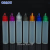 5Pcs/Lot  50Ml Refillable E Liquid Plastic Bottle With Wide Mouth Empty Pen Style Dropper Bottle For E Liquid Juic Droppere