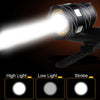Zk20 16000Lm 3000Mah Usb Rechargeable Bike Bicycle Built-In Batter Front & Tail Light Zoomable Torch Headlight
