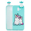 For Samsung J6 Plus Case On For Coque Samsung Galaxy J4 J6 Plus 2018 Case Cover 3D Unicorn Panda Doll Soft Silicone Phone Cases