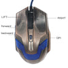 New Product Gaming Optical Mouse Computer Usb Wired Gamer Professional Luminous Mice Ergonomic For Pc Laptop