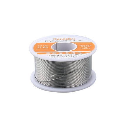 Tin lead Rosin Core Solder Wire 0.6mm 0.8mm 1.0mm 2% Flux Reel Welding Solder Wire Welding Soldering Repair Tool Reel Melt Kit