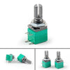 Areyourshop Potentiometer 6Mm 5Pin Knurled Shaft Single Linear B50K Ohm Rotary Potentiometer Switch 5/20Pcs Wholesale Switches