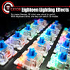 Original Motospeed Ck108 Rgb Blue Switch Mechanical Russian Keyboard Gaming Wired Led Backlit Backlight For Gamer Pc Desktop