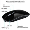 Wireless Mouse Silent Bluetooth Mouse Wireless Computer Mouse Rechargeable Usb Mause Ergonomic Mice Noiseless For Pc Laptop Mute