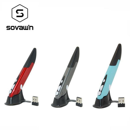 Mini Wireless Optical Pen Mouse 2.4G 1600 DPI 4 Buttons Pencil USB Ergonomic Mice for Computer Laptop Notebook Desktop
