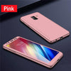 360 Full Cover Phone Case For Samsung Galaxy A5 A7 2017 Case For Samsung A7 A6 A8 J4 J6 J8 Plus 2018 Protective Shell Case Cover