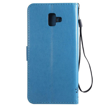J4 Plus Leather Case on for Pouzdro Samsung Galaxy J4 J6 Prime Cover for Samsung J6 J4 Plus 2018 Wallet Flip Magnetic Phone Case