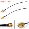 Areyourshop Rf Cable 2X 1.37 U.Fl/ Ipx Mini Pci To Rp-Sma Pigtail Antenna Wifi Cable 15Cm/30Cm/50Cm 50 Ohm