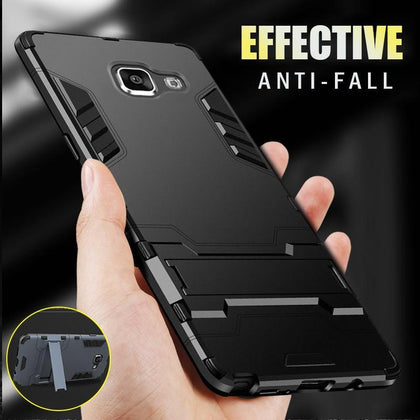 H&A Luxury Armor Phone Case For Samsung Galaxy A3 A5 A7 2016 Shockproof Cover For Samsung A8 Plus 2018 J5 J7 2017 Case Cover