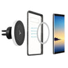Qi Magnetic Car Mount Wireless Charger For Iphone 8 Iphone X Samsung S8 S8 Plus S9 Note 8 Dashboard Air Vent Charger Holder (Black Universal)
