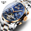Relojes Lige Male Automatic Mechanical Sport Watch Men Luxury Brand Casual Watches Men'S Wristwatch Army Clock Relogio Masculino