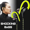 Fonge Ear Hook Sport Earphone Super Bass Sweatproof Stereo Headset Sport Headphone For Huawei Galaxy S6 Smart Phone