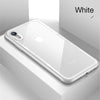 Cafele Tempered Glass Case For Iphone X Xr Xs Max Case Soft Tpu Edge + Transparent Glass Back Cover For Apple Iphone X 10 Xsmax