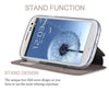 Luxury Smart Touch Slim Stand Flip Case For Samsung Galaxy S3 I9300 Back Cover Bag Terse Leather With Retail Box Window View