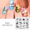 Kads Nail Art Template 36 Designs Chinese Style Ink-Painting Wordart Image Template Nail Stamping Plate Nail Art Stencils