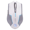 Azzor Rechargeable Wireless Mouse Slient Button Computer Gaming 1600Dpi Built-In Battery With Charging Cable For Pc Laptop