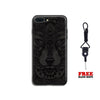 Wolf Black Totem Animal Pattern Tpu Soft Silicone Phone Case Cover Shell For Apple Iphone 5 5S Se 6 6S 7 8 Plus X Xr Xs Max