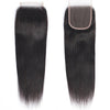 Superfect Straight Hair Bundles With Closure Brazilian Human Hair Weave Bundles With Closure Non Remy Lace Closure With Bundles