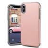 Shockproof Phone Cases For Iphone 6 6S 7 8 Plus X Xs Xr Case Durable Pc+Tpu 2 Layer Hybrid Anti-Knock Full Body Protective Cover