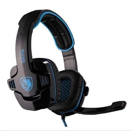 Sades SA901 SA-901 Gaming Headset 7.1 surround USB Headphone with Microphone Noise Cancelling Mic for Computer Laptop PC Gamer