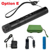 Military 532Nm 5Mw 303 Green Laser For Hunting Verde Pen Lazer Pointer Burning Beam Burn Match+18650 Battery