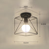 Ceiling Lights Minimalist Retro Ceiling Lamp Glass E27 Industrial Decor  Lamps For Living Room Home Lighting Lustre Luminaria