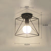 Ceiling Lights Minimalist Retro Ceiling Lamp Glass E27 Industrial Decor  Lamps For Living Room Home Lighting Lustre Luminaria