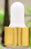 5Pcs/Lot 10Ml 15Ml 20Ml Empty Pet Aluminum Dropper Oil Essential Bottle In Refillable Drop Liquid Pipette Bottles Wholesale