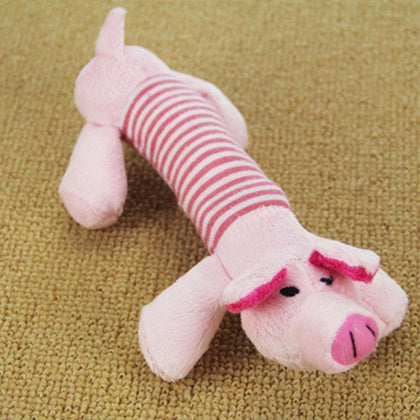 Cute Puppy Cat Squeaker Squeaky Plush Sound Toys Funny Pet DogPlush Chew Throw Squeak Toys New