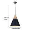 Pendant Lights Lustres Abajur Pendant Lamp Luminaire Hanglamp Colorful Aluminum Lamp Shade For Home Lighting Dining Room Lampsha