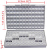 Aidetek Smtresistor Capacitor Smdstorage Box Organizer 0603 0402 0201 Bins Anti-Statics Transistor Diode Chips2Boxall+Boxall48As