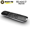 Original Rii Mini I7 2.4G Wireless Fly Air Mouse Remote Control Motion Sensing Built In 6-Axis For Android Tv Box Smart Pc