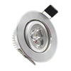 Lediary 110V-220V Led Spot Downlights 3W 55Mm Hole White/Silver/Black Indoor Living Room Down Lights Led Ceiling Recessed Lamp