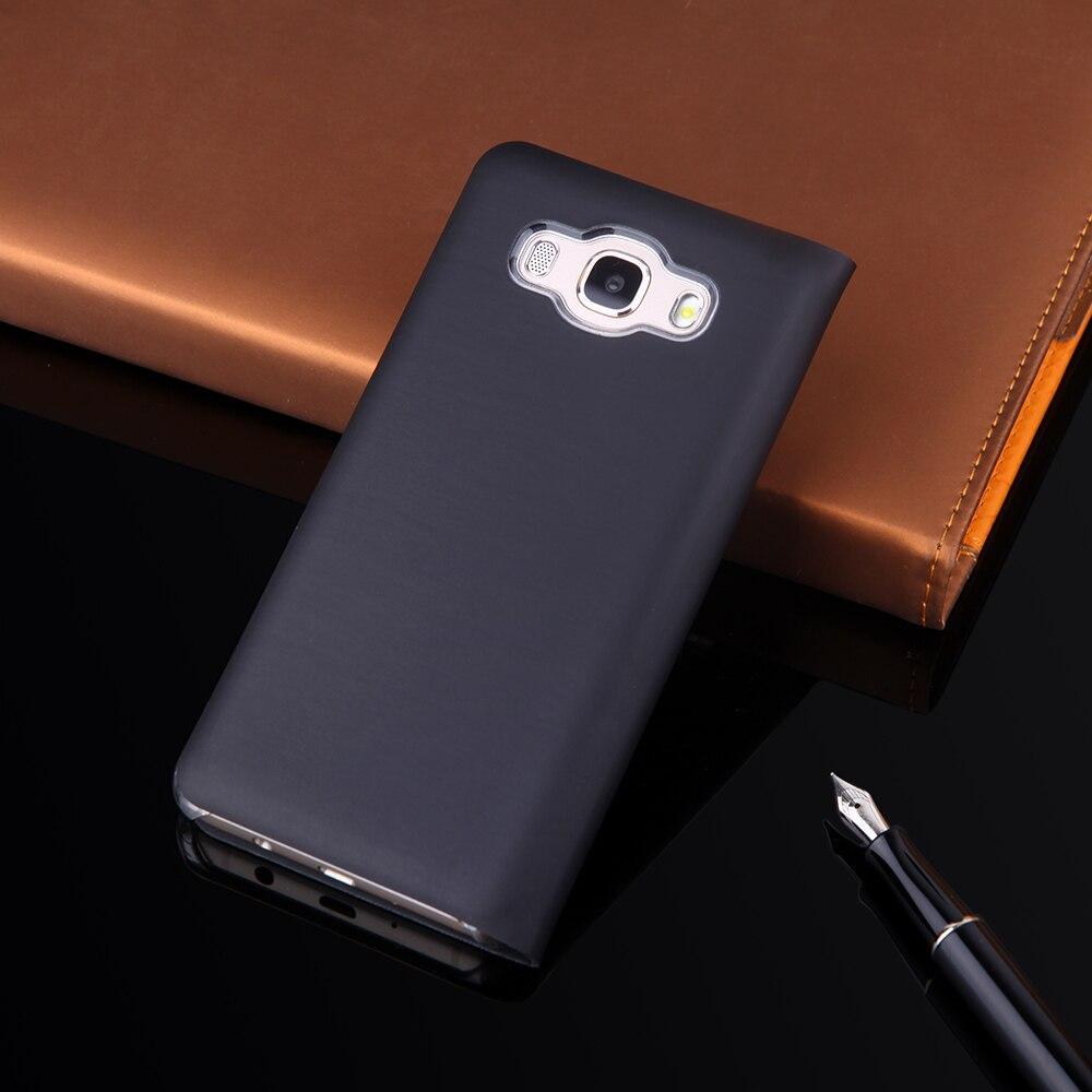Asuwish Flip Case Leather Cover For Samsung Galaxy J5 2016 J5 2015 J 5 Sm J500 J500F J500Fn J510 J510F J510Fn Sm-J510 Phone Case