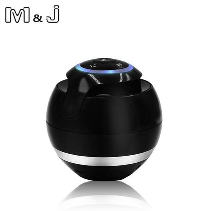 M&J A18 Portable Mini Bluetooth Speaker Ball Wireless Column Handfree TF FM Radio With Mic MP3 Globe Audio Music For Phone PC