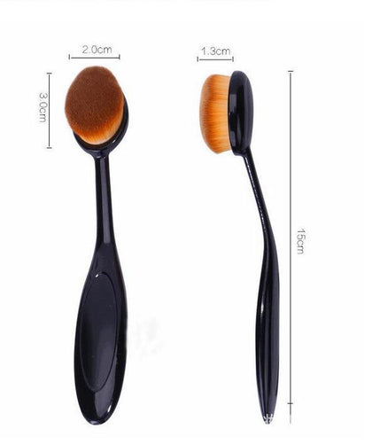1Pcs Makeup Brush Toothbrush 15CM Cosmetics Face Powder Foundation Make Up Brush Toothbrush Tool Synthetic Hair Maquiagem