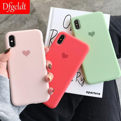 Original Offical Matte Phone Case For iPhone 7 Plus 6 6s 8 X XR XS Max For iPhone 7 8 Simple Silicone Soft TPU Cases Back Cover