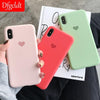 Original Offical Matte Phone Case For Iphone 7 Plus 6 6S 8 X Xr Xs Max For Iphone 7 8 Simple Silicone Soft Tpu Cases Back Cover